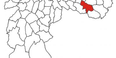 Térkép São mateus-hoz kerület