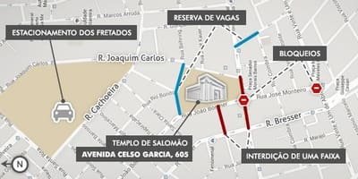 Térkép Templom Salamon São Paulo