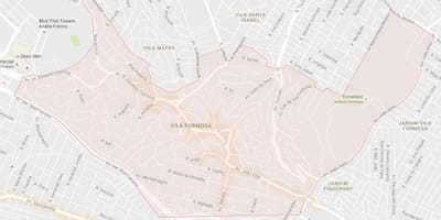 Térkép Vila Formosa São Paulo
