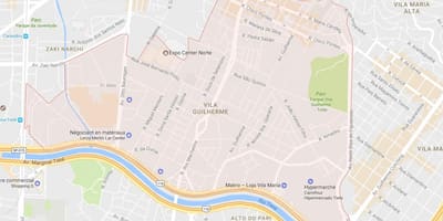 Térkép Vila Guilherme São Paulo