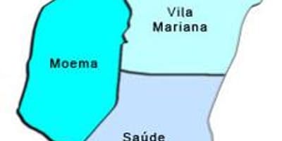 Térkép Vila Mariana al-prefektúrában
