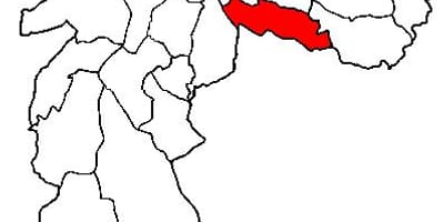 Térkép Vila Prudente al-prefektúra São Paulo