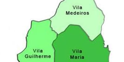 Térkép Vila Maria al-prefektúrában