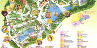 Térkép zoological park São Paulo